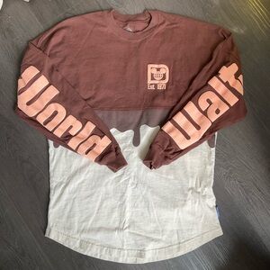 Walt Disney World Chocolate Ice Cream Spirit Jersey Long Sleeve